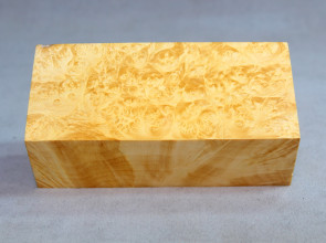 Stabilized Maple Burl Wood Mod Block